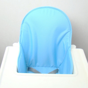 PODUSZKA, WKŁADKA DO KRZESEŁKA IKEA-ANTILOP/błękitny