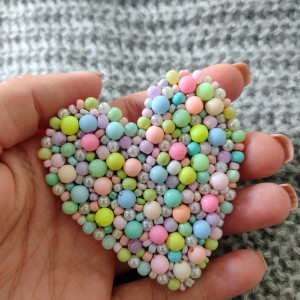 Kolorowa broszka 🩷