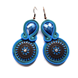 Blue Tears kolczyki sutasz