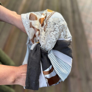 Turban kolorowy etno orient