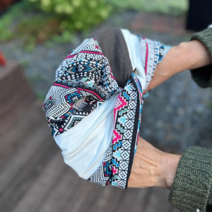 Turban kolorowy etno orient