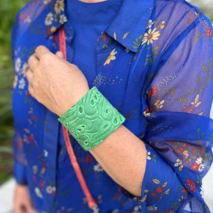 Bransoletka przecudna skórzana