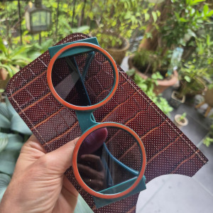 Skórzane etui na okulary