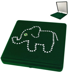 Pudełko na łańcuszek Słoń