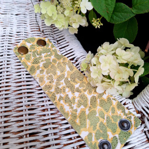 Bransoletka skórzana