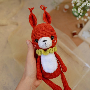 Maskotka wiewiórka, Zabawka na prezent, Prezent dla dziecka