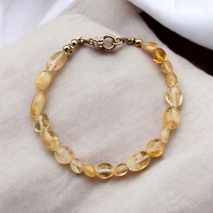 Bransoletka z naturalnych Cytrynów