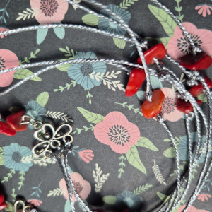 Naszyjnik boho koral