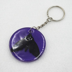 Brelok gotycki z ćmą brelok_goth 002