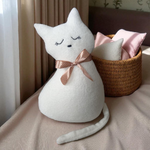 Kot kotek poduszka przytulanka dekoracja