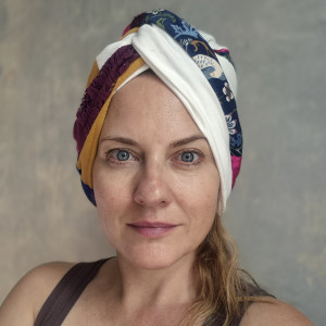 Turban kolorowy etno orient