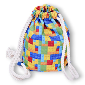 Workoplecak wodoodporny, worek plecak, worko plecak, plecako worek, plecak wodoodporny klocki lego