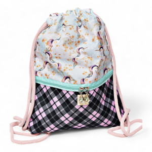 Workoplecak wodoodporny, worek plecak, worko plecak, plecako worek, plecak wodoodporny jednorożec