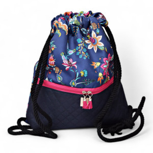 Workoplecak wodoodporny, worek plecak, worko plecak, plecako worek, plecak wodoodporny kwiaty
