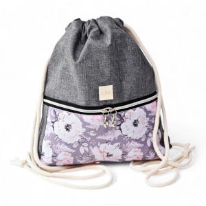 Workoplecak wodoodporny, worek plecak, worko plecak, plecako worek, plecak wodoodporny kwiaty jabłoni