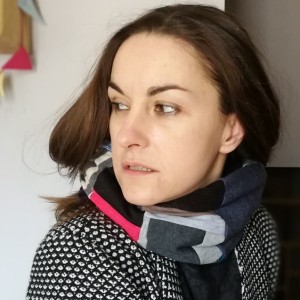 komin patchwork etno rower wiosna ciepły