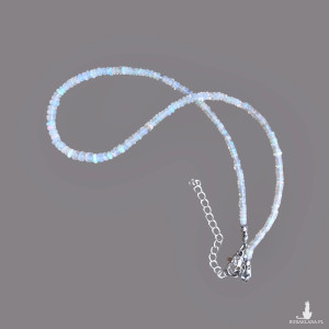 Subtelny naszyjnik z Opali Etiopskich