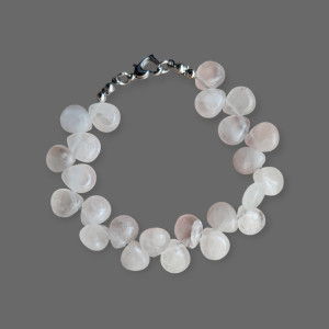 Bransoletka harmonii i miłości z różowego kwarcu