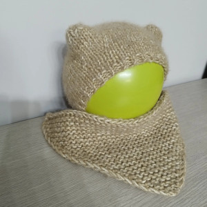 Komplet czapka i chusta