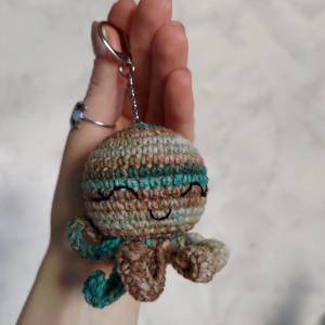 Brelok ośmiornica, Brelok do kluczy, Brelok morski