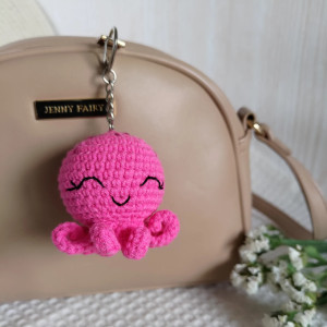 Brelok ośmiornica, Brelok do kluczy, Brelok na prezent, Brelok morski