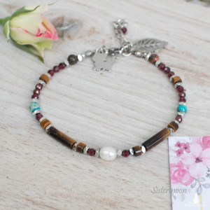 Bransoletka Tygrysie Oko Dobrych Życzeń