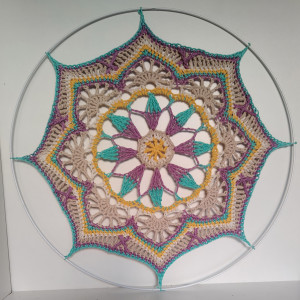 Mandala szydełkowa
