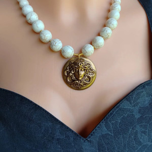 Naszyjnik Kule Howlitu Meduza