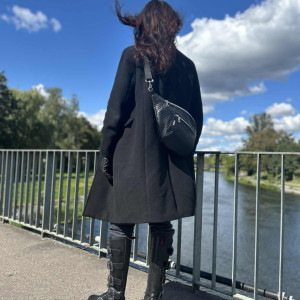 BIG nerka plecionka black