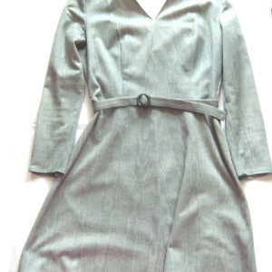 vintage sukienka, sukienka z długim rękawem, długi rękaw sukienka, boho sukienka, sukienka midi, miętowa sukienka, sukienka na jesień, sukienka na zimę