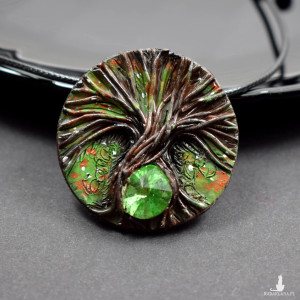 "Magic Forest" wisiorek