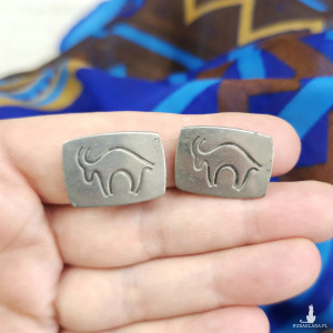 bv 176 Unikalne klipsy vintage Jörgen Jensen – skandynawski design z duszą!