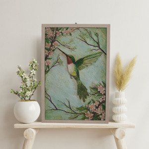 Obraz strukturalny „Koliber”