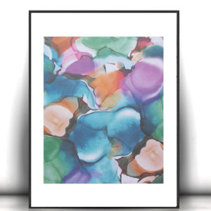 nowoczesny plakat A4, kolorowy plakat 21x30, boho plakaty na ścianę, plakat do biura, fajne plakaty do domu, abstrakcyjny plakat do salonu, abstrakcja obrazek 21x30, posters a4