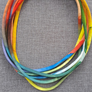 Dzianinowy naszyjnik. Energy.