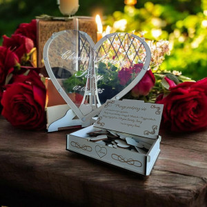 Księga gości , Księga chrzest w kszktalcie serca