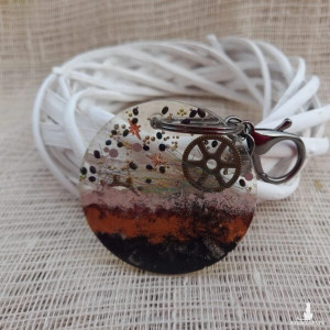 Brelok z żywicy - Galaktyczne Mechanizmy