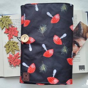 Wodoodporne etui na książkę: muchomorki