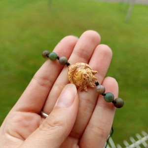 bransoletka z witchcraft z agatem. idealna na prezent, magic, fantasy, goblincore, fairycore