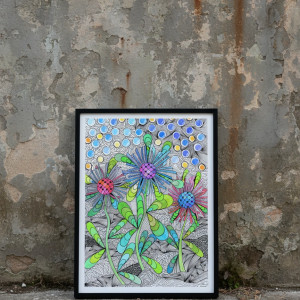 1. POMIMO - rysunek, plakat A3