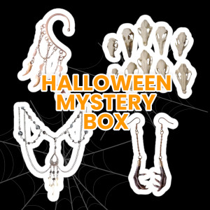 Mysterybox w stylu halloween