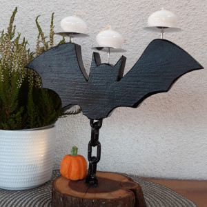 Halloween-świecznik