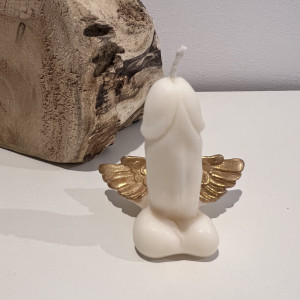 Świeca sojowa body penis panieńskie urodziny 18