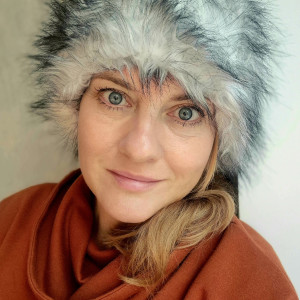 Futrzana  sztuczne futro czapka