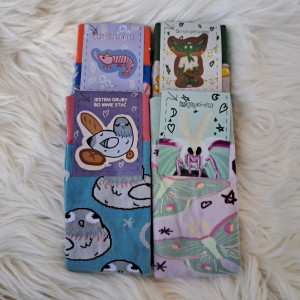 zestaw 4 par skarpetek