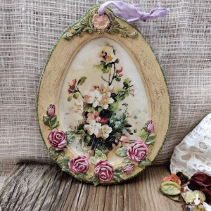 Dekor wiosenny - Cream Flowers