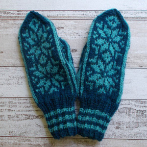 Nordyckie rękawiczki Selbu Mittens