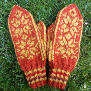 Nordyckie rękawiczki Selbu Mittens