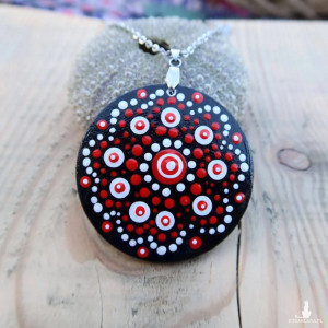 Wisiorek ręcznie malowany - ENERGY