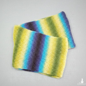 Ręcznie Robiony Szalik "Jesienny Blask" z Alpaki i Akrylu – Ciepło i Styl w Jednym